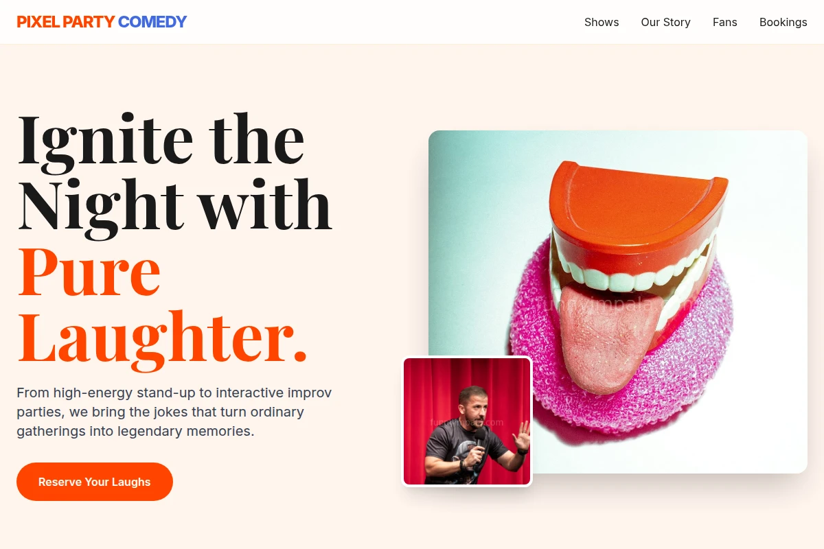 Pixel Party Comedy