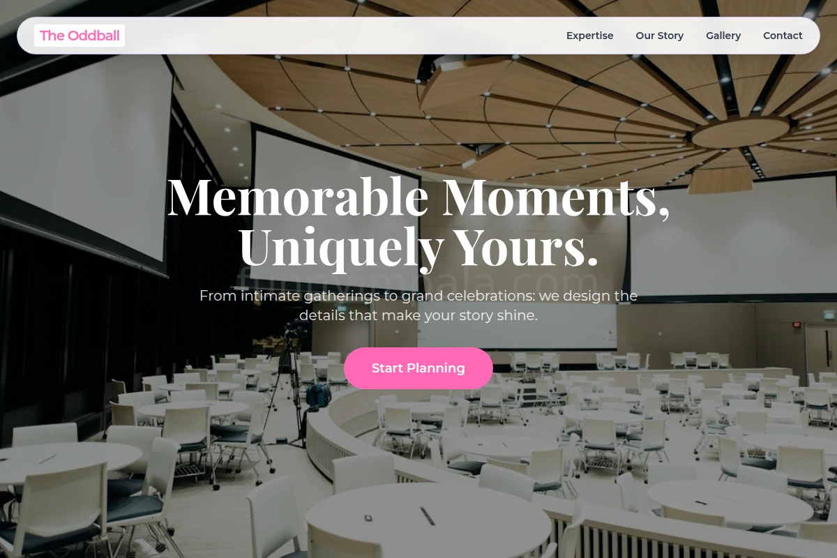 The Oddball Event Planning